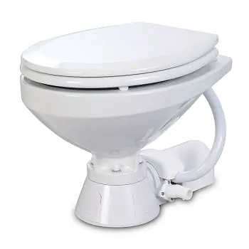 Jabsco Jabsco Electric 12V Toilet w/ Soft Close Seat Instant Buy