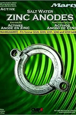 Holiday Sale Martyr Anodes Anode Kit Zinc - Yanmar Split Ring