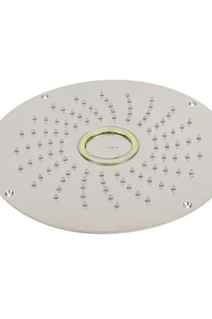 Scandvik Rain Showers - Elka Contemporary - 24V with LED - Stainless Steel (Round) (16111) Authentic