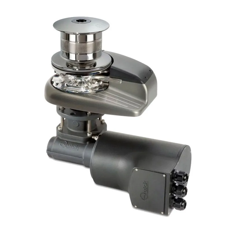 Next Day Delivery Quick Windlass - Aleph AL3 1500W Vertical Electric 24V Gypsy + Drum 8mm - DIN 766 (FSAL1524D008A00)