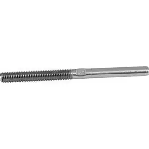 Professional Grade Swage Stud 1/4 RH Thread, 48mm 5/32 Wire
