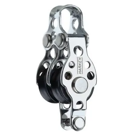 Harken Double Block — Becket 16mm Fresh Stock