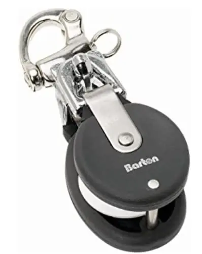 Premium Barton Blocks Snatch Block w/Snapshackle