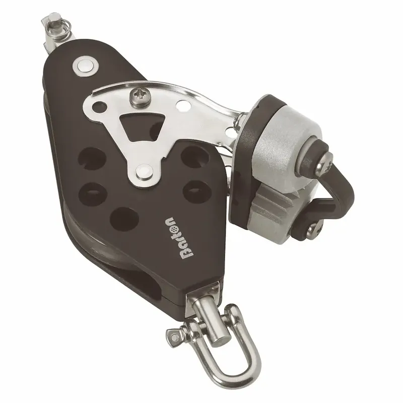 Final Sale Barton Blocks Plain Bearing Pulley Fiddle Block Swivel Becket & Plastic Cam Size 3 30/58mm