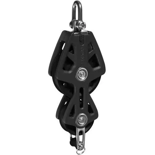 Limited Edition Lewmar Fiddle Block w/Becket 50mm