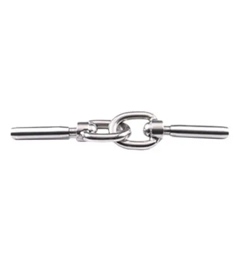 Gate Eye 3/16" Double Fixed Stud Modern