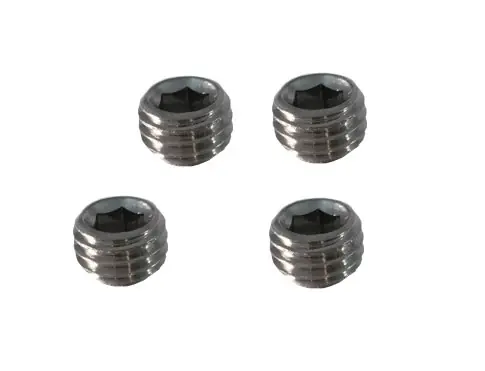 Set Screws 1/4-28 x 3/16 4pk Markdown