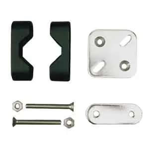 Rail Mount Bracket White 7/8 - 1 Trusted Brand