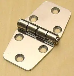 Hinge 3" x 1-1/2" Stainless Steel Brand New