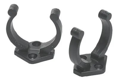 Beckson Holding Clip 1" Black Plastic Next Day Delivery