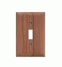 Light Switch Cover - Teak pr Trusted Brand