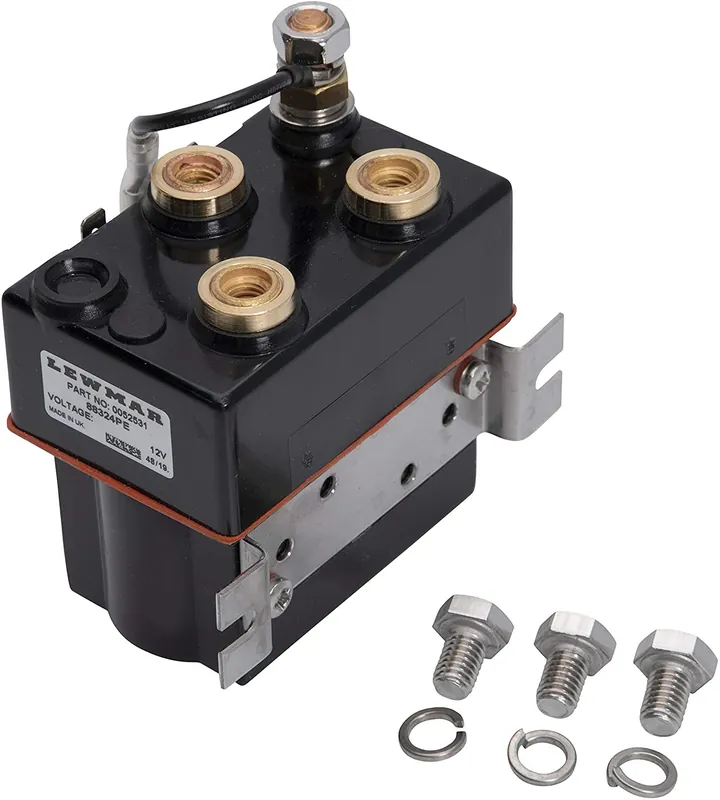 Lewmar 52531 12v Solenoid Dual Direction Light Weight - ConsumerMarineSupply Time-Limited