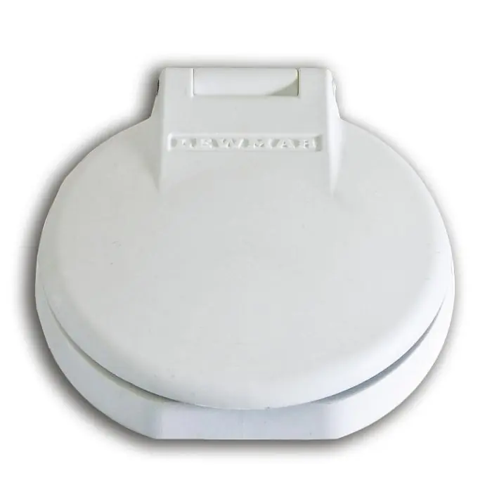 Lewmar Footswitch White Down - ConsumerMarineSupply Original