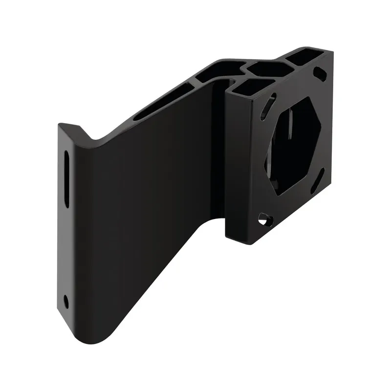 Free Returns Minn Kota 4in Black Starboard Jack Plate Bracket For Raptor - ConsumerMarineSupply