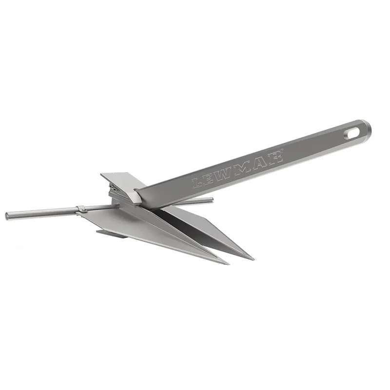 Clearance Lewmar LFX-10 Anchor – Aluminum Alloy – 10lb f/ 33-39′ Boats - ConsumerMarineSupply