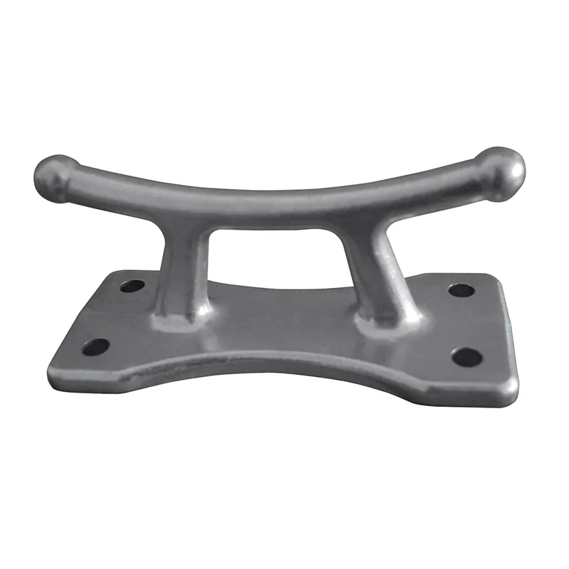 Dock Edge Classic Cleat – Aluminum Polished – 6-1/2″ - ConsumerMarineSupply While Supplies Last