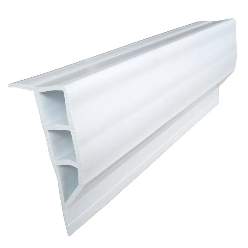 Limited Offer Dock Edge Standard PVC Full Face Profile – 16′ Roll – White - ConsumerMarineSupply
