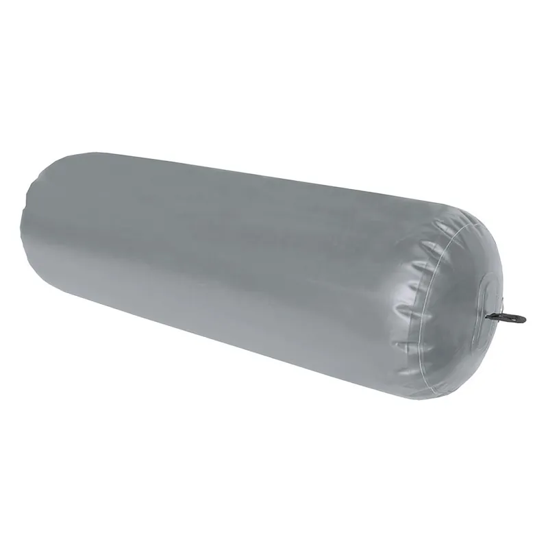 Top Rated Taylor Made Super Duty Inflatable Yacht Fender – 18″ x 58″ – Grey - ConsumerMarineSupply