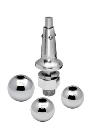 Draw-Tite Interchangeable Hitch Ball w/ 1" Shank - 1-7/8", 2", 2-5/16" Balls One Day Deal