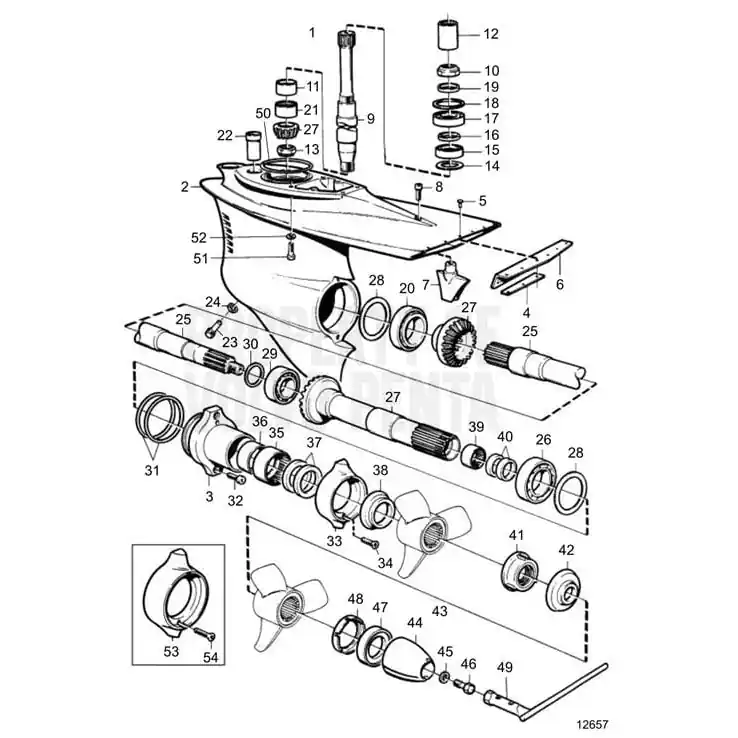 Volvo Penta Spacer #943194 Place Order