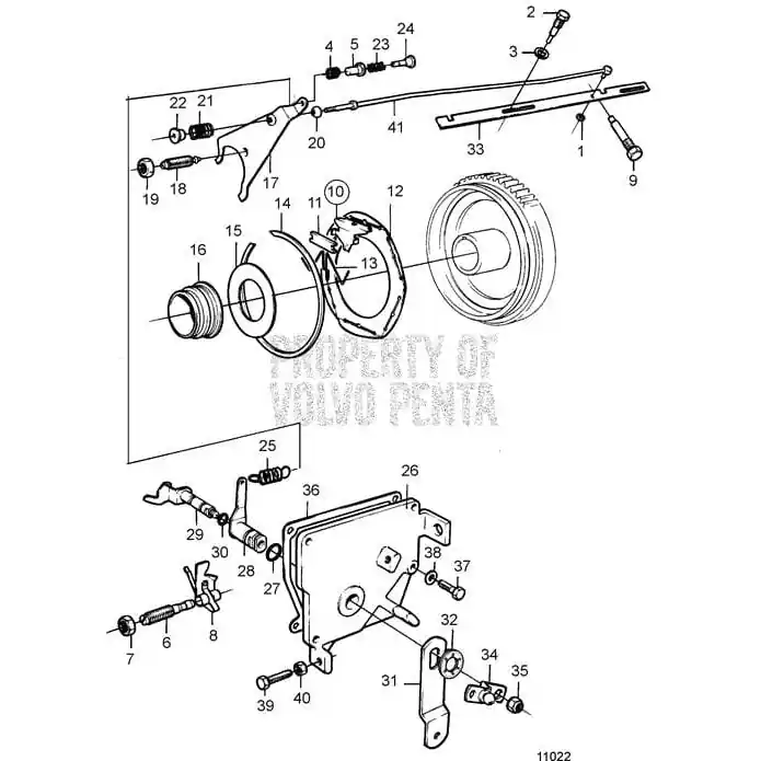 Volvo Penta Diesel Spring #840451 Crafted
