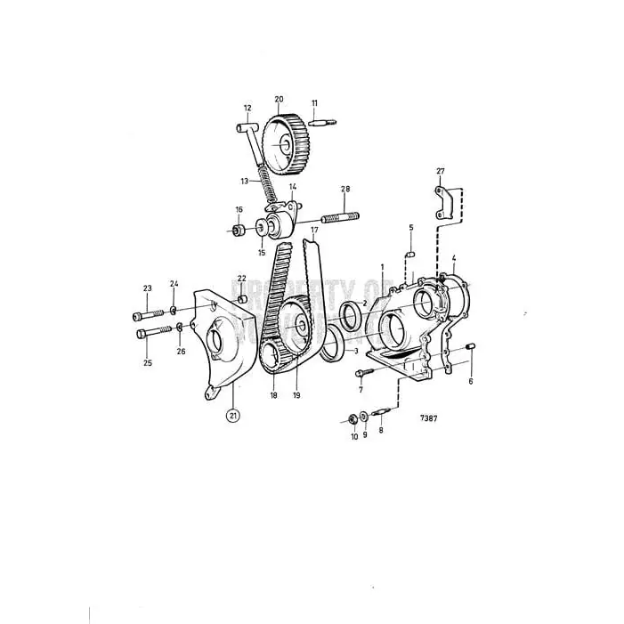 Authentic Volvo Penta Spring Locating #463386