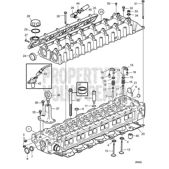 Volvo Penta Valve Spring #3581889 Top Rated