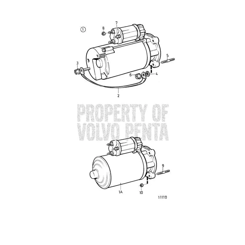 Volvo Penta Stud #953069 Factory Price