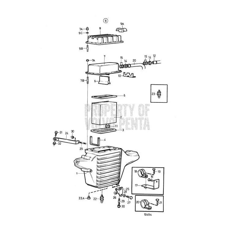Volvo Penta Stud #953032 Limited Time