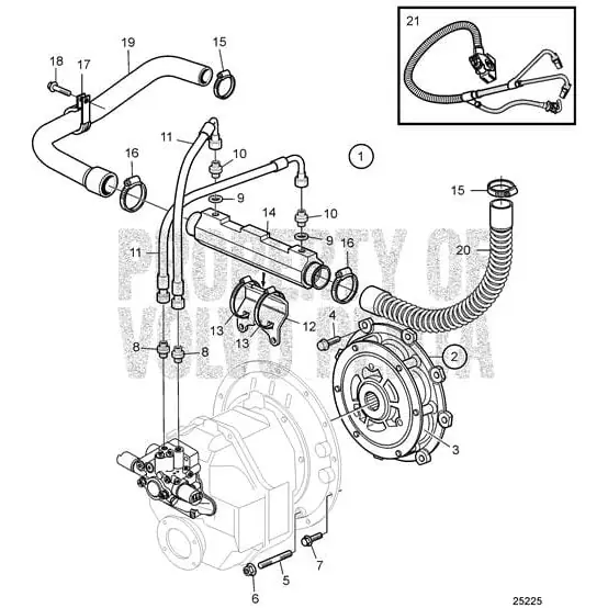 Volvo Penta Stud #953067 Modern