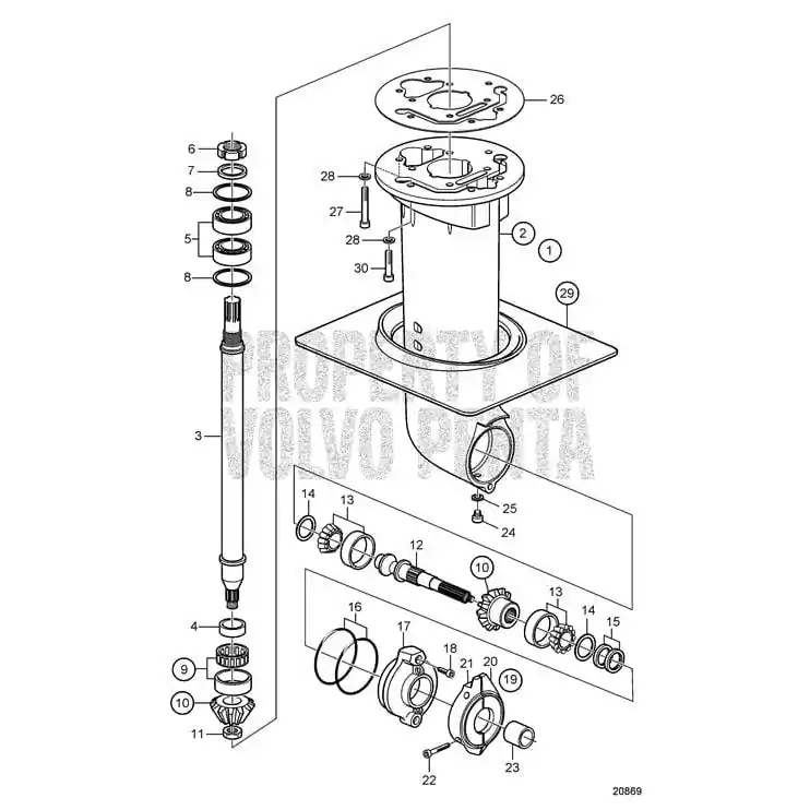 Discount Volvo Penta Adjusting Washer #851981